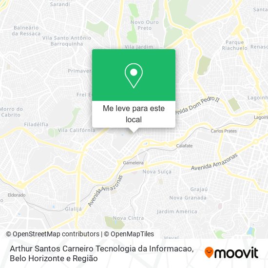 Arthur Santos Carneiro Tecnologia da Informacao mapa