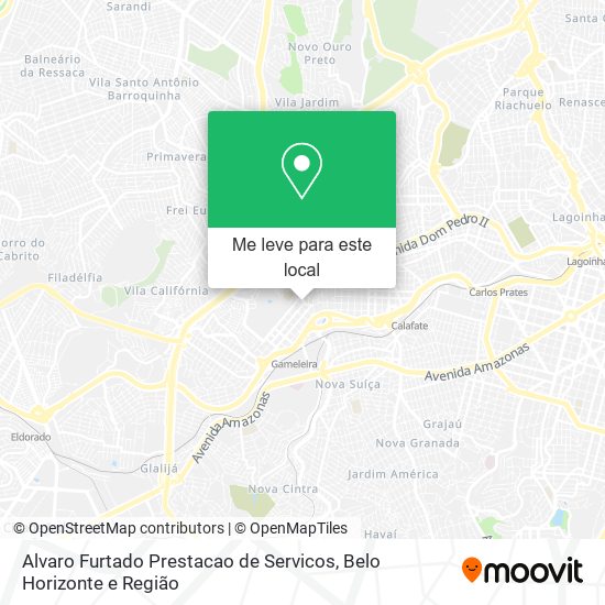 Alvaro Furtado Prestacao de Servicos mapa