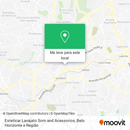 Esteticar Lavajato Som and Acessorios mapa