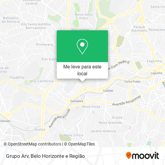 Grupo Arv mapa