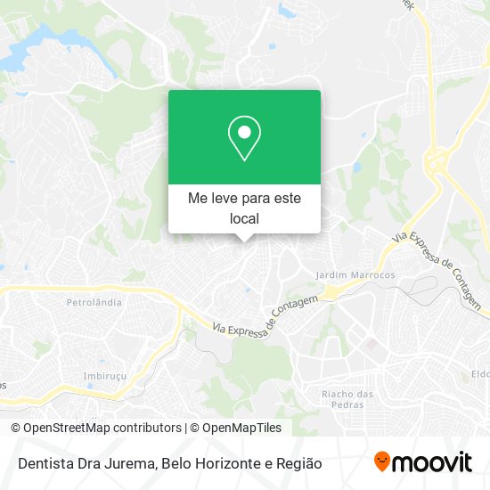 Dentista Dra Jurema mapa