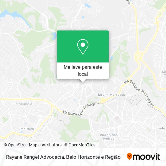 Rayane Rangel Advocacia mapa