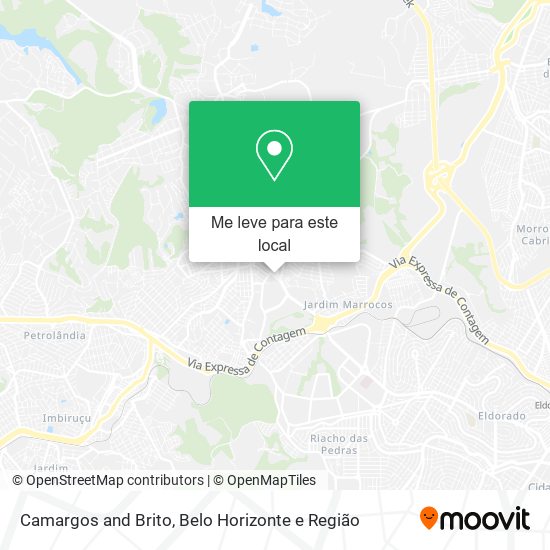 Camargos and Brito mapa