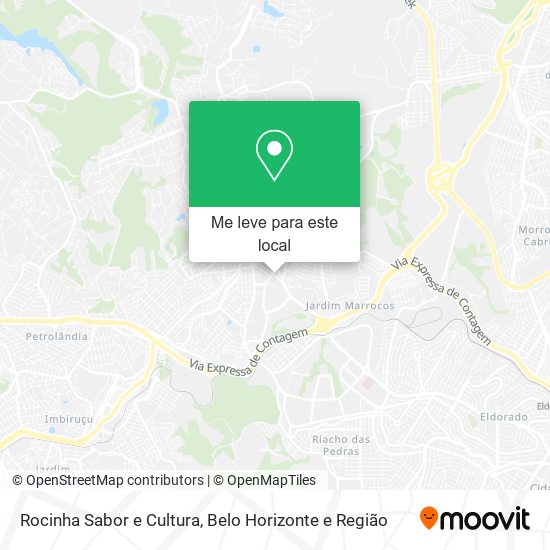 Rocinha Sabor e Cultura mapa