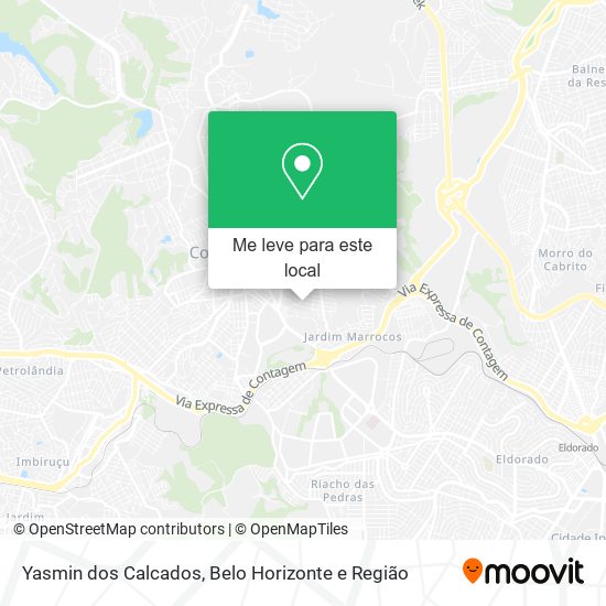 Yasmin dos Calcados mapa