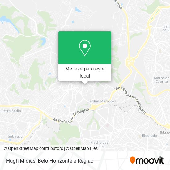Hugh Midias mapa
