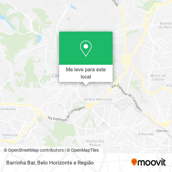 Barrinha Bar mapa