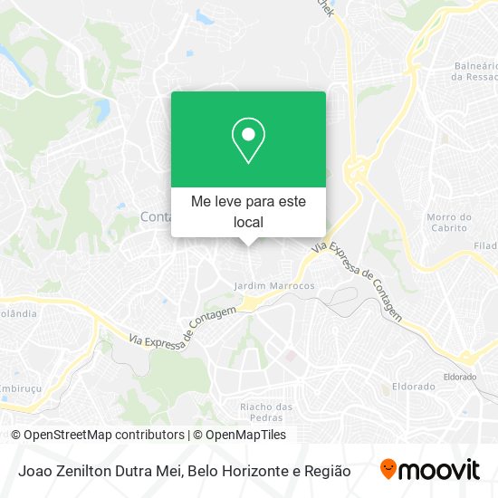 Joao Zenilton Dutra Mei mapa