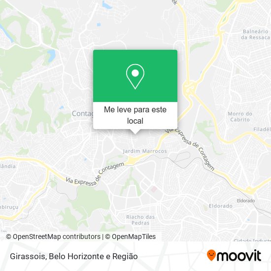 Girassois mapa