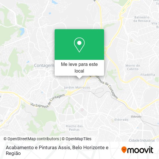 Acabamento e Pinturas Assis mapa