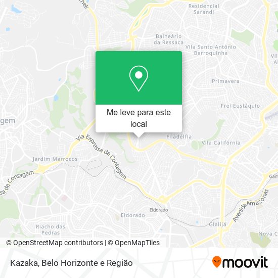 Kazaka mapa