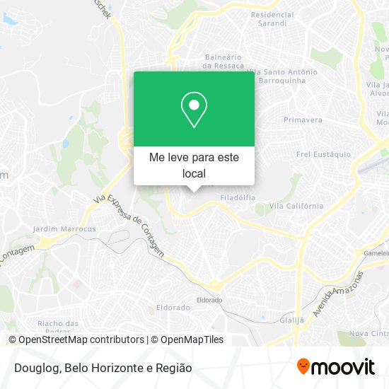 Douglog mapa