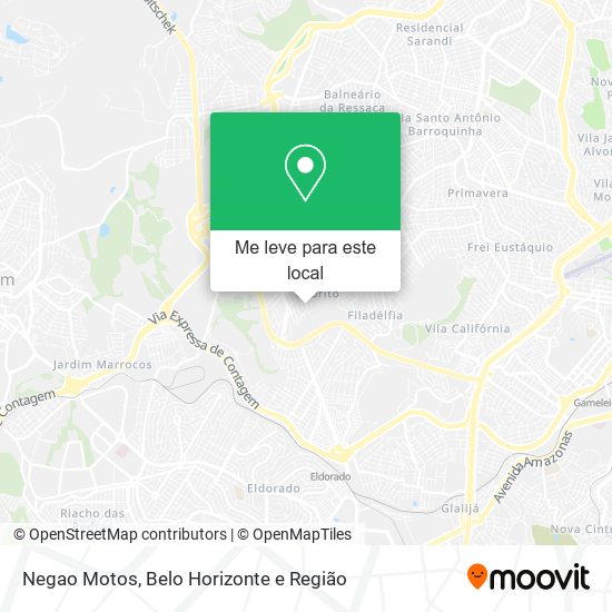 Negao Motos mapa