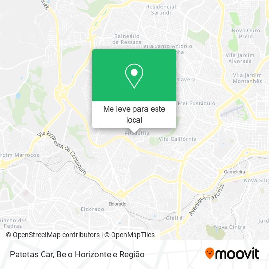 Patetas Car mapa