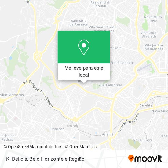 Ki Delicia mapa