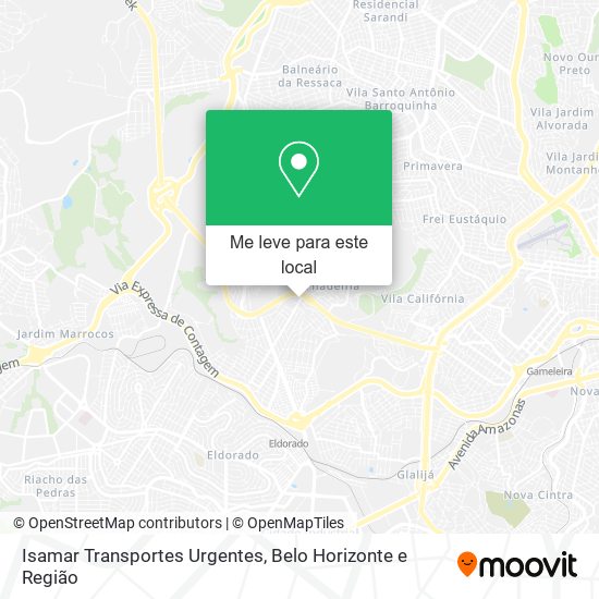 Isamar Transportes Urgentes mapa