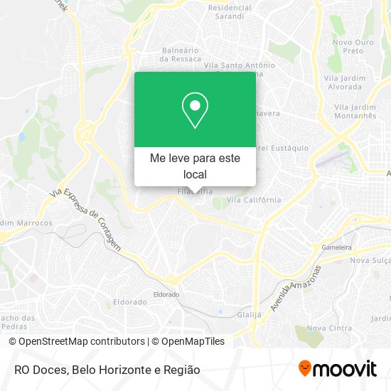 RO Doces mapa