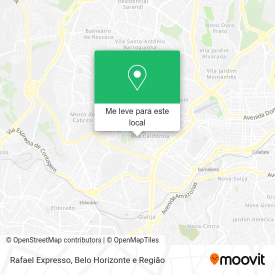 Rafael Expresso mapa