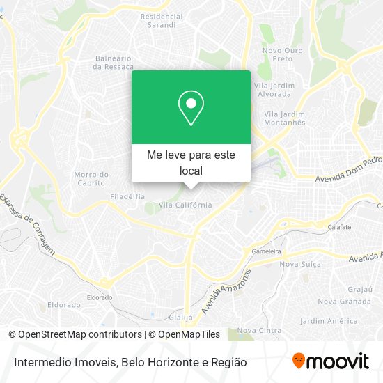 Intermedio Imoveis mapa