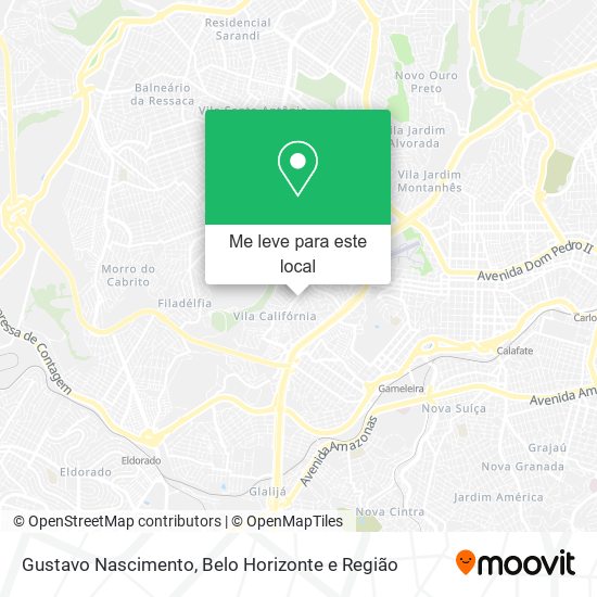 Gustavo Nascimento mapa