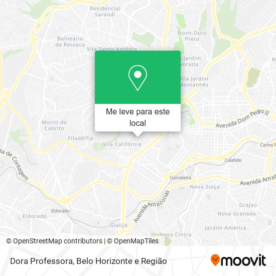 Dora Professora mapa
