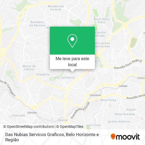 Das Nubias Servicos Graficos mapa