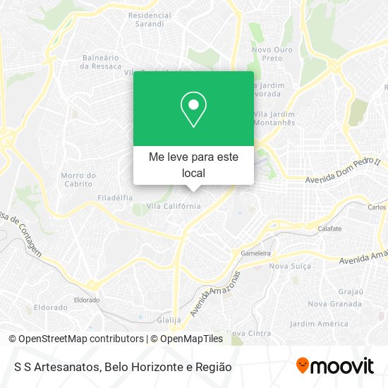 S S Artesanatos mapa