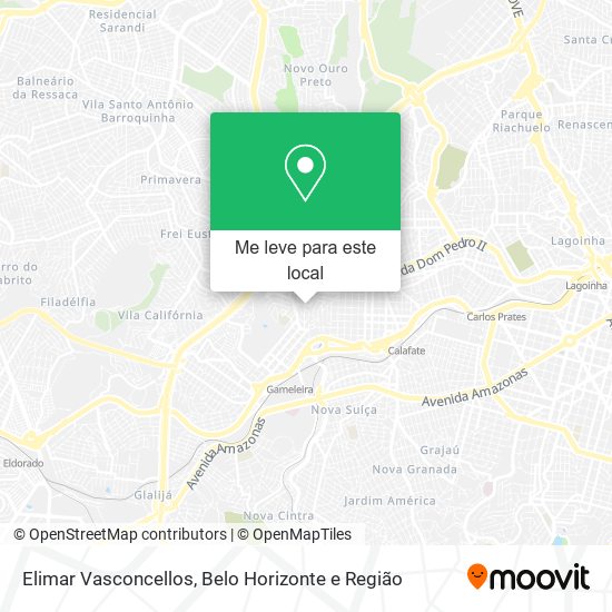 Elimar Vasconcellos mapa