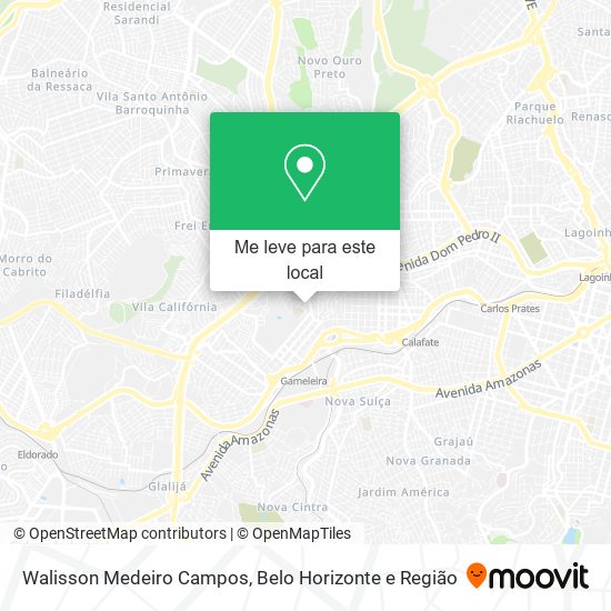 Walisson Medeiro Campos mapa