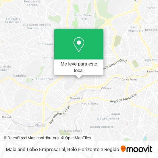 Maia and Lobo Empresarial mapa