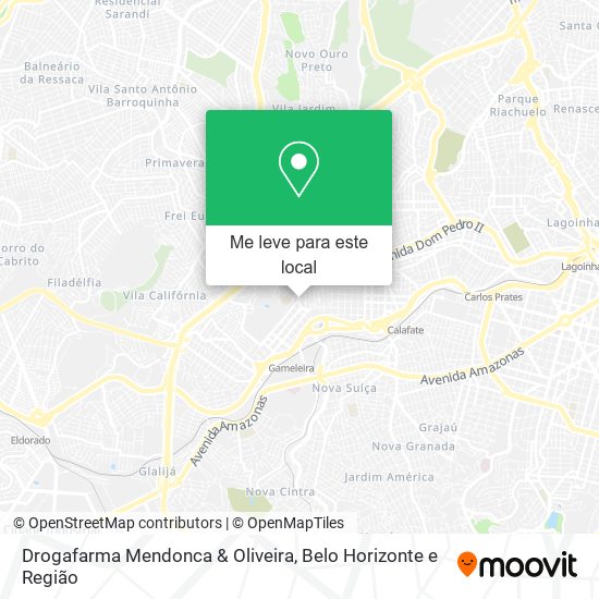 Drogafarma Mendonca & Oliveira mapa