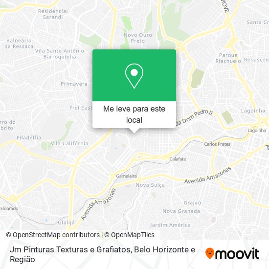 Jm Pinturas Texturas e Grafiatos mapa