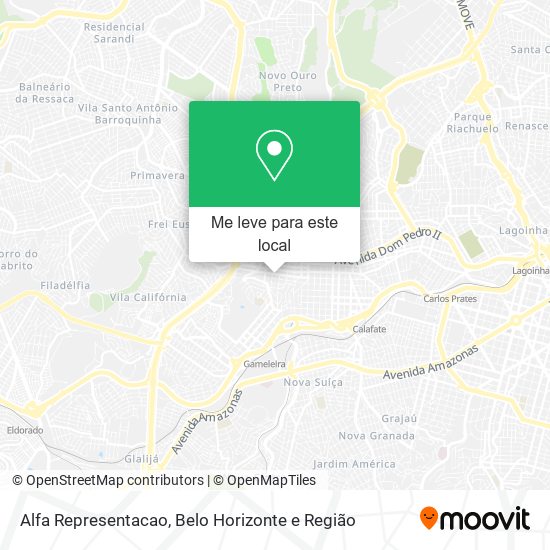 Alfa Representacao mapa