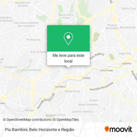 Piu Bambini mapa