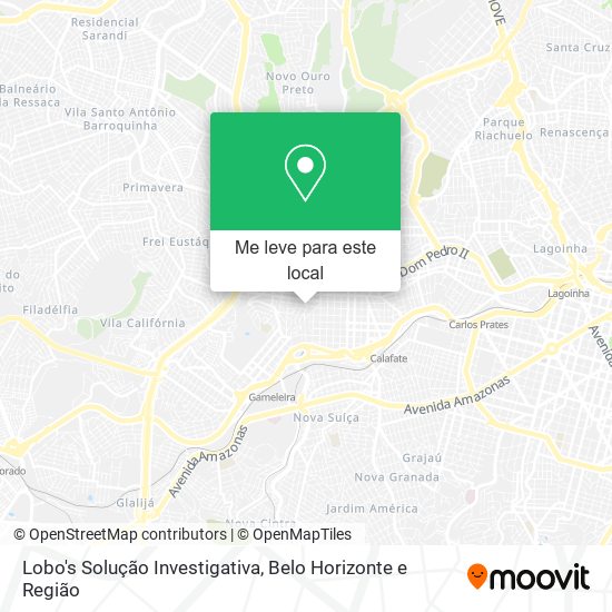 Lobo's Solução Investigativa mapa