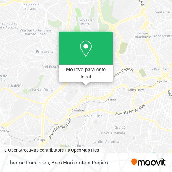 Uberloc Locacoes mapa