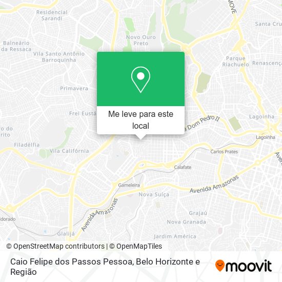 Caio Felipe dos Passos Pessoa mapa