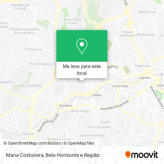 Maria Costureira mapa