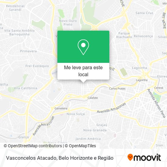 Vasconcelos Atacado mapa