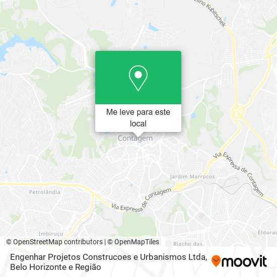 Engenhar Projetos Construcoes e Urbanismos Ltda mapa