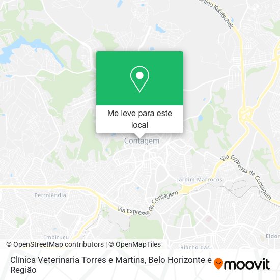 Clínica Veterinaria Torres e Martins mapa