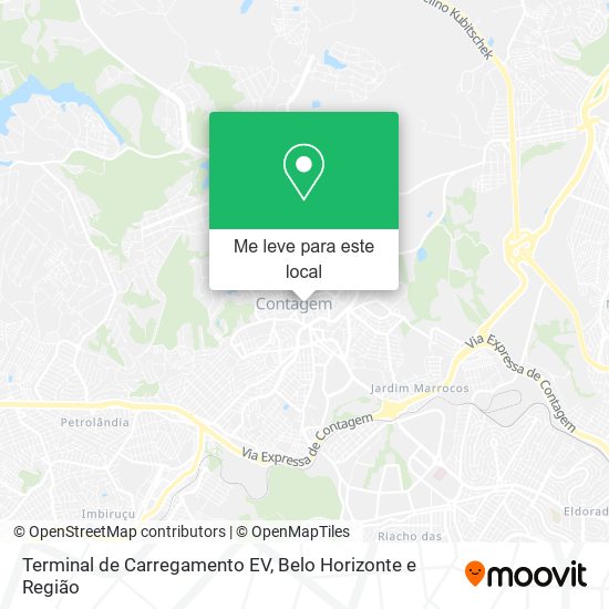 Terminal de Carregamento EV mapa