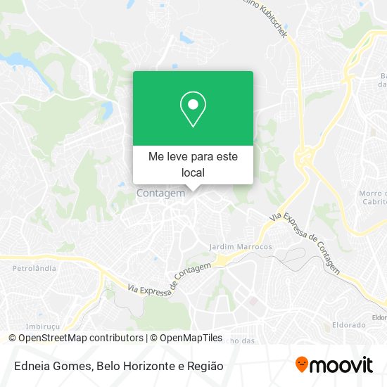 Edneia Gomes mapa