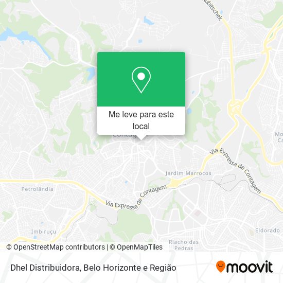 Dhel Distribuidora mapa