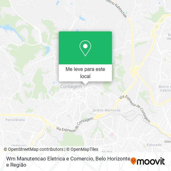 Wm Manutencao Eletrica e Comercio mapa