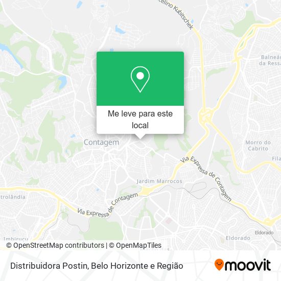 Distribuidora Postin mapa