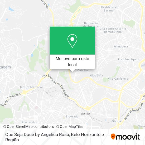 Que Seja Doce by Angelica Rosa mapa