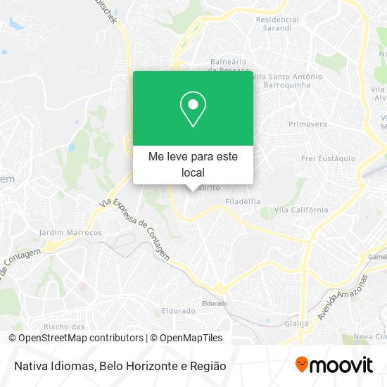 Nativa Idiomas mapa