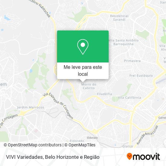VIVI Variedades mapa
