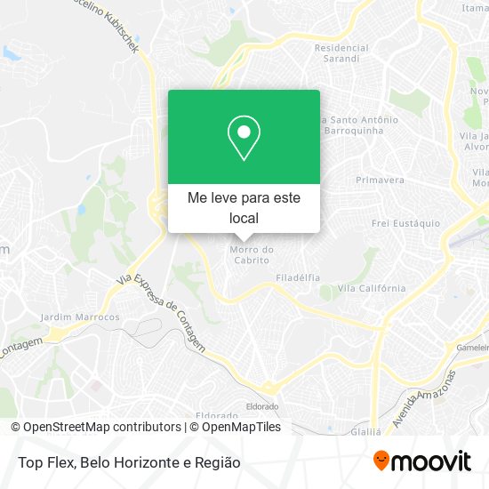 Top Flex mapa